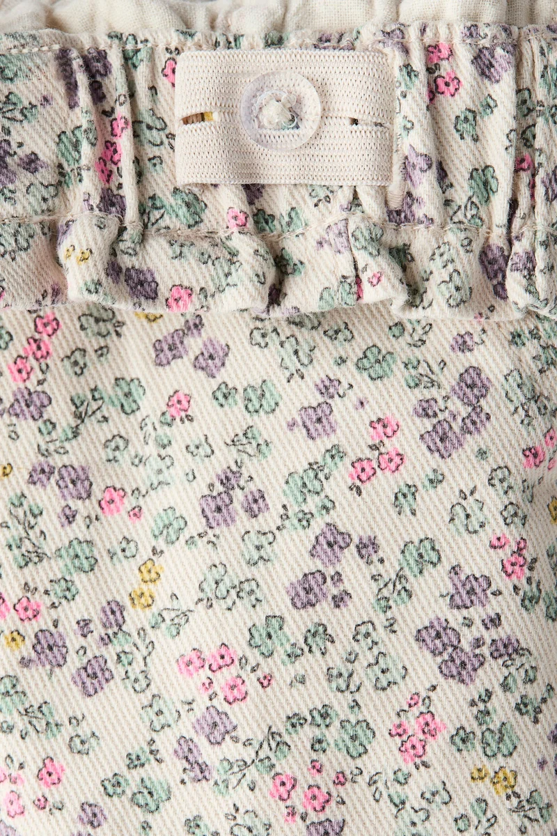 اتش اند ام جينز بيبر باغ بقصّة ساق واسعة